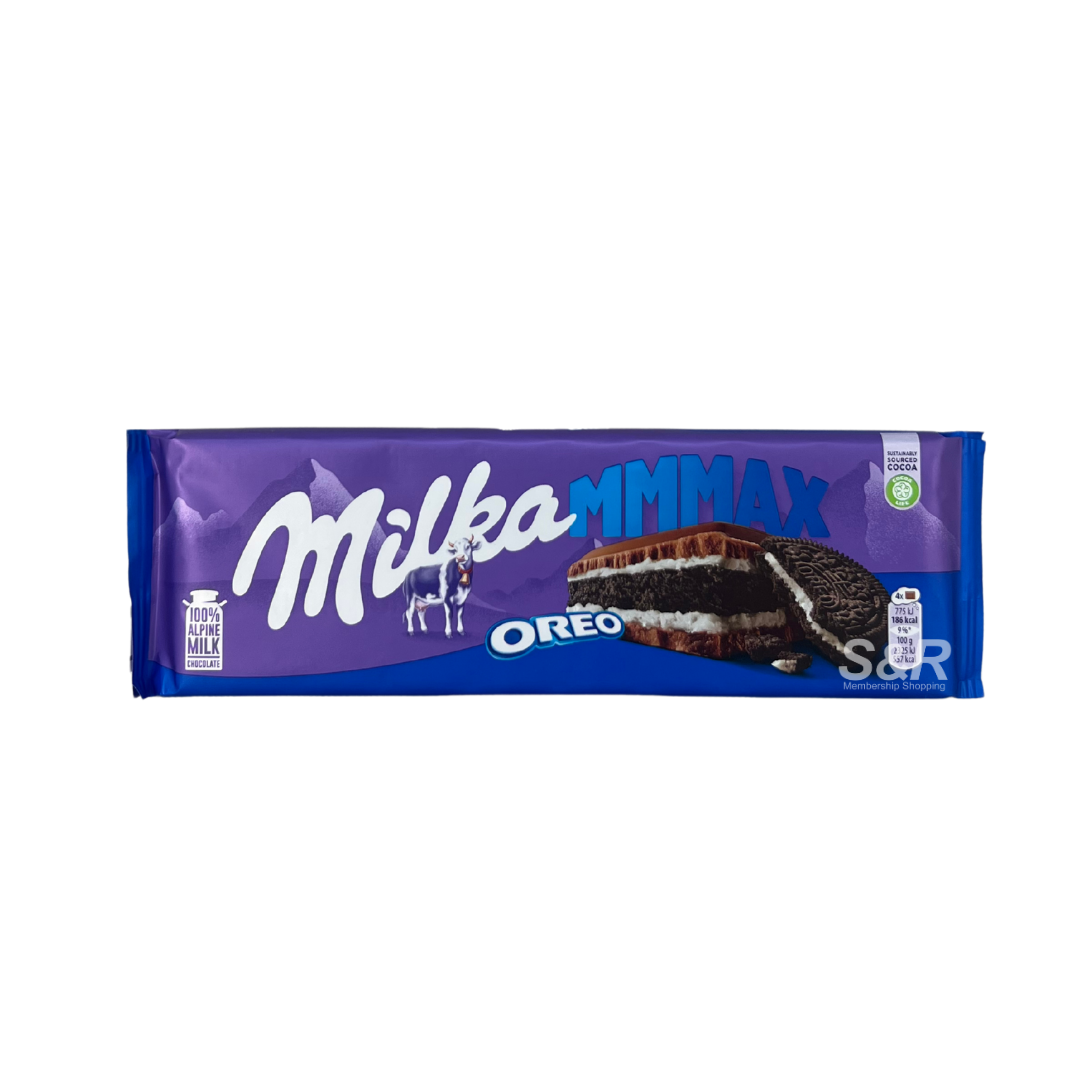 Milka Mmmax Oreo Large Chocolate Bar 300g